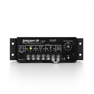 Controlador de Carga Solar Morningstar Sunlight 12VDC PWM 20A con Pantalla LCD ROHS - Product Image 2
