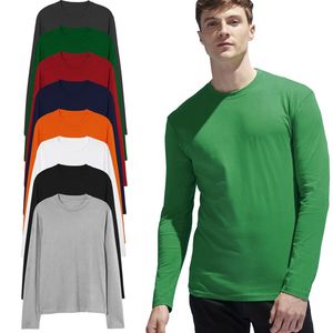 <b>Men's</b> T-Shirts 100% Bamboo Fiber Long Sleeve Slim Fit <b>Animal</b> Print Vintage Style Anti-Wrinkle High Quality Export Goods - Product Image 1