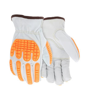 2025 cuir de haute qualité avec protection TPR gants de mécanicien d'impact gants de travail polyvalents - Product Image 5