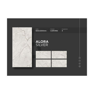 Carreaux de sol en porcelaine d'intérieur 600X1200MM les plus vendus de l'exportateur indien pour les applications de cuisine - Product Image 6