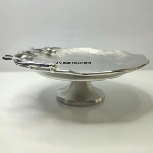 Latest Design <b>White</b> Marble Metal <b>Cake</b> <b>Stand</b> Hot Selling Handmade <b>Cake</b> <b>Stand</b> Finishes Wedding Gifts Usage - Product Image 4