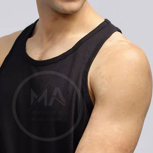 Ropa de fitness Camiseta sin mangas hecha en Pakistán Venta directa de fábrica Tallas grandes Ropa de verano Camiseta sin mangas para hombres - Product Image 6