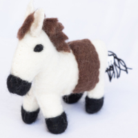 Meilleurs jouets éducatifs en feutre de l'Himalaya pour enfants, ensemble de modèles d'éléphant et de cheval, personnalisable, animaux en laine de Nouvelle-Zélande, 5-7 ans, unisexe, NP