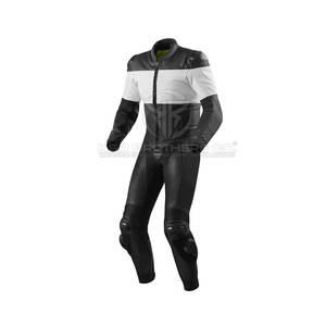 Traje de cuero de moto con forro extraíble y cremalleras YKK fuertes Protección completa Traje de cuero de moto - Product Image 4
