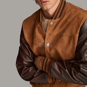 Chaqueta de cuero icónica para hombre Corte clásico en negro Marrón Borgoña Pieza versátil para todas las estaciones y estilos - Product Image 5