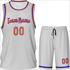 Vente en gros Maillot de basket-ball réversible unisexe personnalisé Impression numérique par sublimation Maille respirante Séchage rapide Été grande taille - Product Image 5