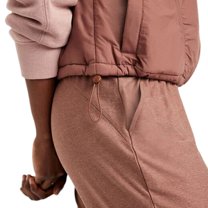 Chaleco Acolchado de Punto Informal para Mujer, Talla Grande, Sin Mangas, con Cierre de Cremallera, Ecológico, Transpirable, de Nailon para Invierno, Personalizable - Product Image 3