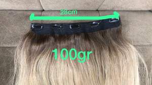 Extensiones de cabello con Clip más vendidas, todos los colores, cabello humano recto 100%, extensiones de cabello humano Remy, precio al por mayor - Product Image 5