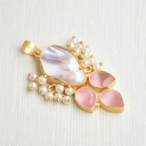 Pendentifs en or plaqué vintage, fabrication artisanale, bijoux pour femmes, prix d'usine, OEM ODM - Product Image 3