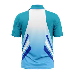 Camiseta de críquet sublimada de buena calidad, con diseño personalizado, material elástico y duradero, para adultos. - Product Image 2