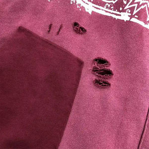 Pull à capuche unisexe grande taille avec sérigraphie épaules tombantes et coupe ample pulls et sweatshirts pour hommes et femmes - Product Image 6