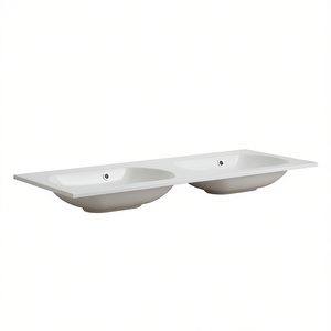 120cm Double <b>Basin</b> Sink No Tap Hole Elegant Product in the <b>Basins</b> Category - Product Image 3