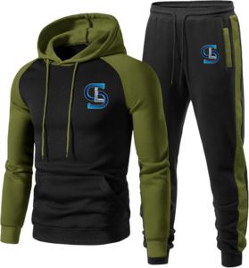 Conjunto Deportivo Unisex de Alta Calidad para Invierno, 100% Algodón, Secado Rápido, Ligero y Transpirable, Sudadera con Capucha y Pantalones Jogger, 2 Piezas, Pantalones Cargo Personalizados - Product Image 5