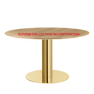 Soporte de pastel de Metal chapado en oro hecho a mano más vendido y de alta calidad para mesa de decoración de boda - Product Image 1