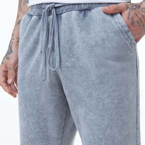 Alta calidad nueva llegada Casual ligero transpirable y cómodo hombres ácido lavado pantalones de los hombres Joggers para la venta - Product Image 5