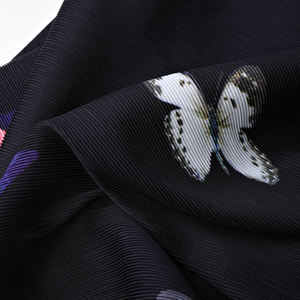 Moda all'ingrosso consegnata veloce taglia unica per tutti gli abiti da donna a farfalla pieghettati Abaya Miyake - Product Image 5