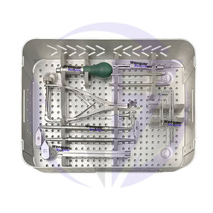 Veterinario Wenquar rápido titanio TTA jaula tibial tuberosidad avance cirugía implantes e instrumentos conjunto para perros animales - Product Image 5