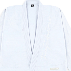 Kimono de Jiu-Jitsu brésilien léger 450 g/m², tissage perlé blanc, veste avec pantalon Ripstop pour l'entraînement et la compétition - Product Image 6