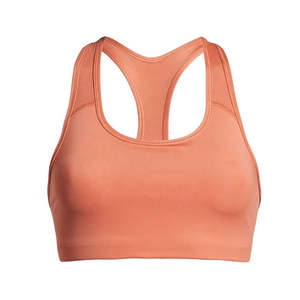 Sujetador deportivo sin costuras con espalda cruzada para mujer Sujetador de compresión acolchado para entrenamiento de alto impacto Ropa de yoga y gimnasio - Product Image 5