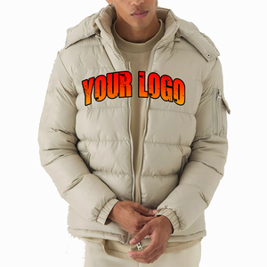 Derniers modèles de vestes matelassées en toile pour hommes de haute qualité, col montant |   Veste imperméable et coupe-vent, prix de gros, nouvelle arrivée - Product Image 4