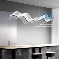 K9 Cristal Boule Prisme Hôtel Lustre Réglable Hauteur Longue Suspension Pièces de Lumière pour EAU Arabie Saoudite Qatar Koweït Oman Bahreïn