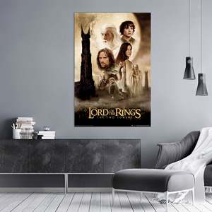 The Lord of the Rings the Two Towers <b>Canvas</b> <b>Wall</b> Art - Product Image 2