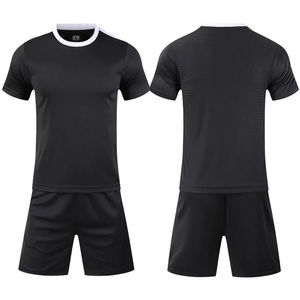Vêtements de football personnalisés avec impression du numéro de l'équipe T-shirt de football respirant Meilleure vente d'uniforme de football à manches courtes pour adultes - Product Image 5