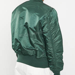 2025 invierno con capucha poliéster satén Varsity chaqueta de béisbol cuello alto secado rápido transpirable nombre del equipo personalizado Logo para - Product Image 3