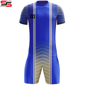 Sublimation complète personnalisée uniforme d'équipe de football combinaison d'entraînement respirante à séchage rapide impression nouveau style de chemises en jersey de football pour garçons - Product Image 5