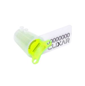 Sceau de sécurité à verrouillage rotatif CLIXAR LUMISEAL, polycarbonate transparent, mécanisme à cliquet, plage de température -50°C +120°C - Product Image 2