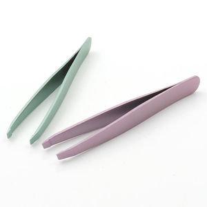 Pince à épiler professionnelle personnalisée en acier inoxydable à pointe fine pour des lignes nettes et une forme parfaite, prix compétitif - Product Image 2