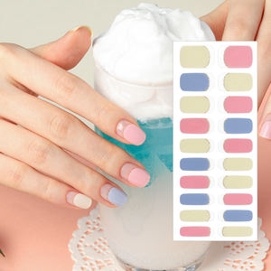 ShineB Gel Nail Strips #45774 Meilleure vente Français facile ongles autocollants Salon Haute Qualité fabriqué en corée Mode article Décoration - Product Image 1