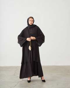 Nouvelle saison XXL femmes modestes vêtements islamiques été Abaya robe caftan tunique dubaï mode musulmane en coton Style turc - Product Image 6