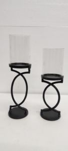 Nouvelle arrivée métal gris clair couleur bougeoir pour la maison et la décoration de table pièce maîtresse bougeoir - Product Image 3