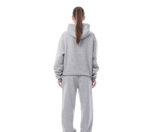 ชุดวอร์มผู้หญิงแบบหนา ระบายอากาศได้ดี มีฮู้ด พิมพ์ลาย ขนาดใหญ่พิเศษ สำหรับฤดูหนาว แบบกลับด้านได้ กันลม รับสกรีนโลโก้ตามสั่ง ขายส่ง - Product Image 3