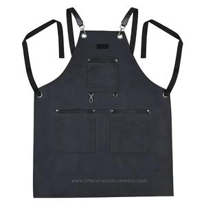 ผ้ากันเปื้อนหนังสำหรับช่างตัดผมสำหรับร้านเสริมสวยผ้าคลุมทำผมสวมใส่สบายทันสมัย - Product Image 3