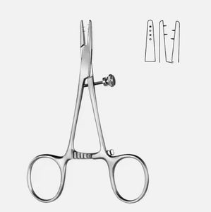คีมยึดจับเอ็นกล้ามเนื้อ13ซม. ทำจากสเตนเลสสตีลใช้ในการผ่าตัดทางการแพทย์ชาวเยอรมัน - Product Image 2