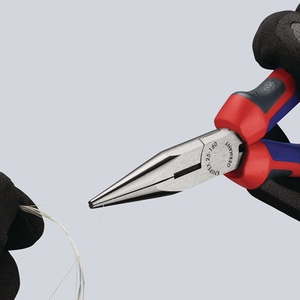 Alicates de Pesca Rectos y Planos/Redondos KNIPEX de 160 mm de Largo, Pulidos, con Mangos Multicomponentes - Product Image 5