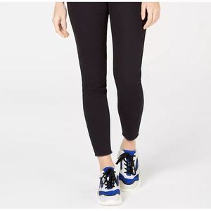 Jeans Skinny Neri Tinseltown Junior Taglia 5 a Vita Alta con Orlo Grezzo in Denim Traspirante, Pantaloni a Sigaretta con Logo in Vita - Product Image 3