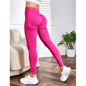 Leggings de realce para mujer Gimnasio Mujer Scrunch Butt Legging Sport Seamless Yoga Legging Hecho por Hanger IMPEX - Product Image 5