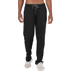 กางเกงสเวตเตอร์ถักลายทางทรงตรงสำหรับผู้ชายกางเกงสำหรับผู้ชายกางเกงวิ่งแบบสั่งทำคุณภาพสูง - Product Image 4