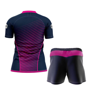 Lacrosse Uniformes Jersey Sublimación University Club Collage Equipo Número Nombre Logo Ropa deportiva Lacrosse Uniforme - Product Image 2