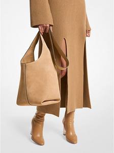 ALW Custom Designer Women's Genuine Leather Hobo <b>Handbags</b> <b>Medium</b> <b>Size</b> Soft Top Handle Crossbody Purses with Fashionable Style - Product Image 3