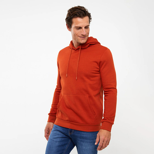 Sudaderas Térmicas para Hombre de 380g, 100% Algodón, con Capucha, Logotipo Personalizado Bordado, Estilo Urbano Ecológico - Product Image 2