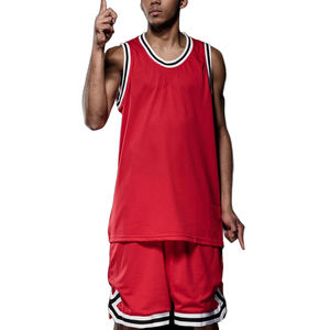 Última camiseta de baloncesto juvenil personalizada 100% poliéster sublimación reversible práctica ropa deportiva equipo uniforme ropa de baloncesto - Product Image 1