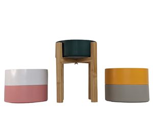 Cuencos de alimentación para mascotas pequeños y ecológicos modernos, diseño de madera duradero, recién llegado, gran oferta, cuencos de alimentación para perros - Product Image 2