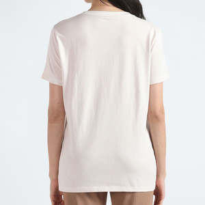 T-shirt pour femme de haute qualité, collection femme, 100% coton, broderie de logo personnalisée, t-shirts fabriqués sur mesure - Product Image 3