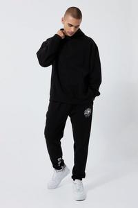 Chándales para hombre, conjunto de chándal de lana de Algodón 100% con logotipo personalizado, conjunto de chándal de dos piezas de alta calidad - Product Image 6