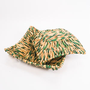 Plateau en jacinthe d'eau pour servir des collations et des fruits, plateau de service tressé, prix bas, contenant de présentation pour la maison - Product Image 3