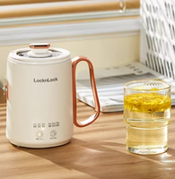 Tasse à eau chauffante électrique portable mini 350 ml, pot thermique pour la santé, pour les voyages, l'utilisation à domicile, tasse à café électrique pour les voyages